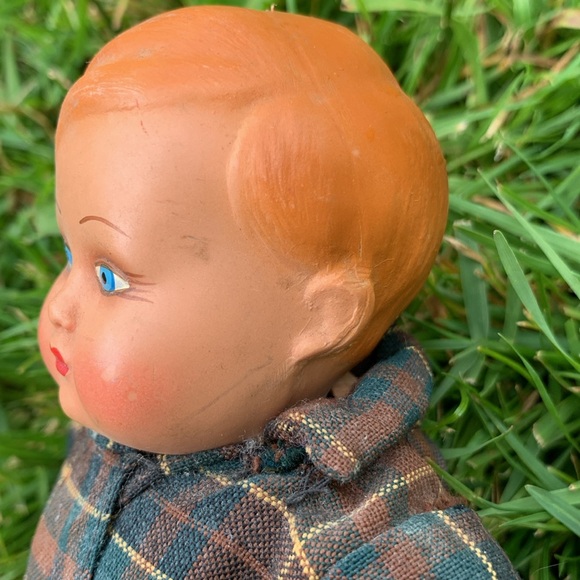 Antique Vintage Collector male boy Doll rare item Italy - Picture 5 of 15